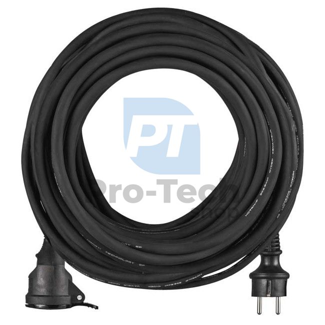 Extension cable rubber - connector, 25m, 3×2,5mm2 71761