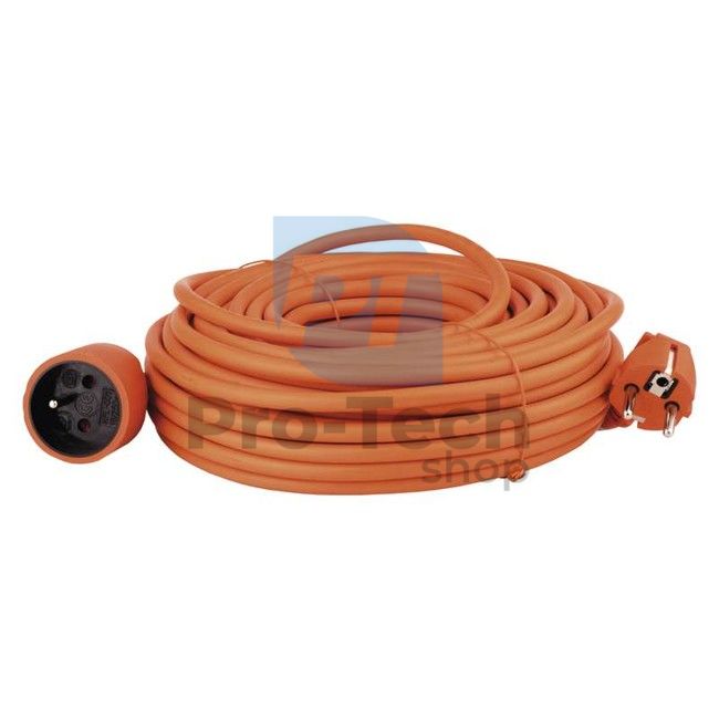 Extension cable - connector, 25m, orange 70575