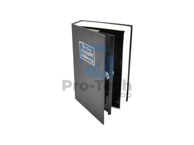 Portable cash box - book 180x115x55 12973