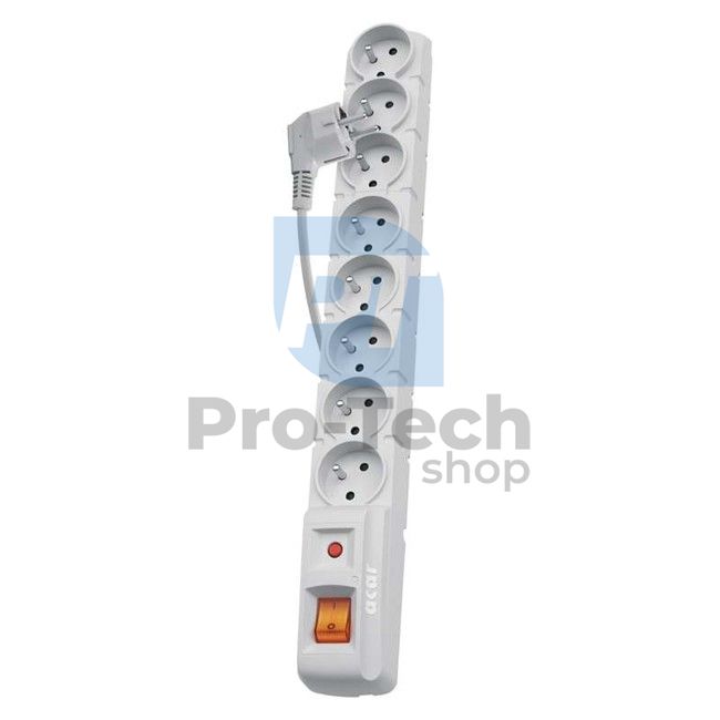 Surge protector - 8 sockets 1,5m, grey 70967