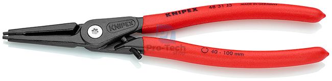 Precision circlip pliers 225mm KNIPEX 13243