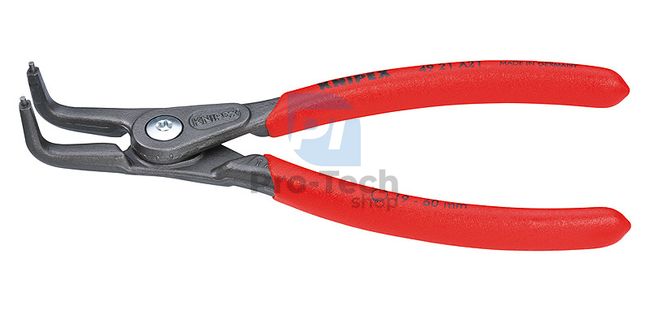 Precision pliers for circlips 305 mm with bent tips KNIPEX 08079