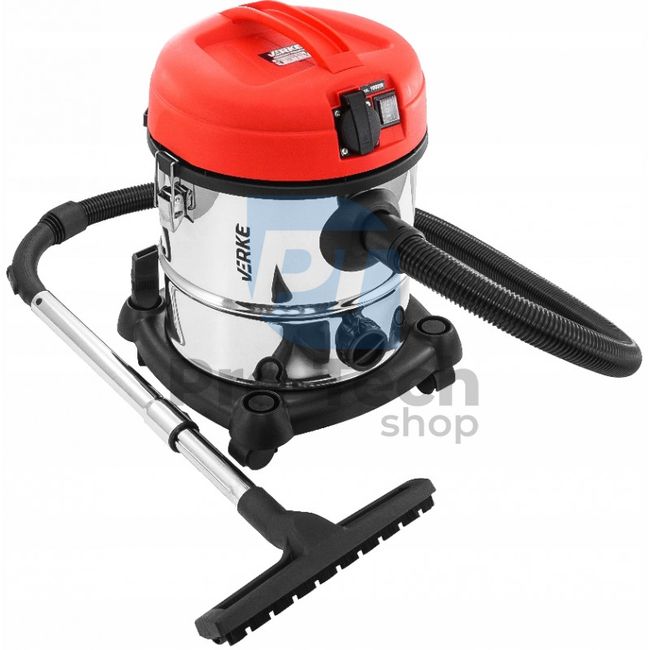 Industrial vacuum cleaner for wet and dry vacuuming 20L 13655