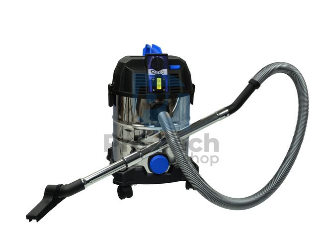 Industrial vacuum cleaner for wet and dry vacuuming 25L 04239