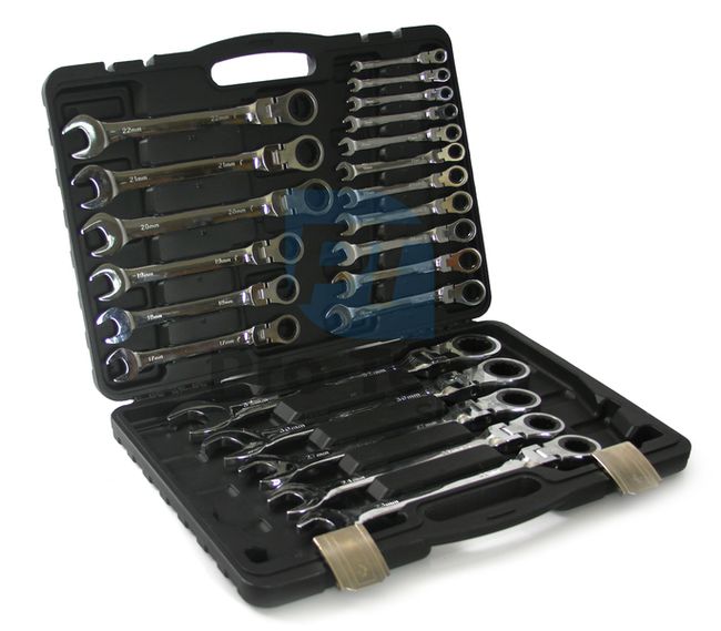 Ratchet wrenches 22pcs 6-32mm 15819