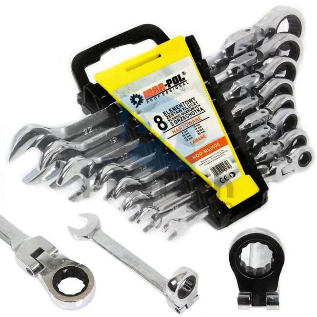 Joint ratchet wrenches 8pcs 8-19mm 04403