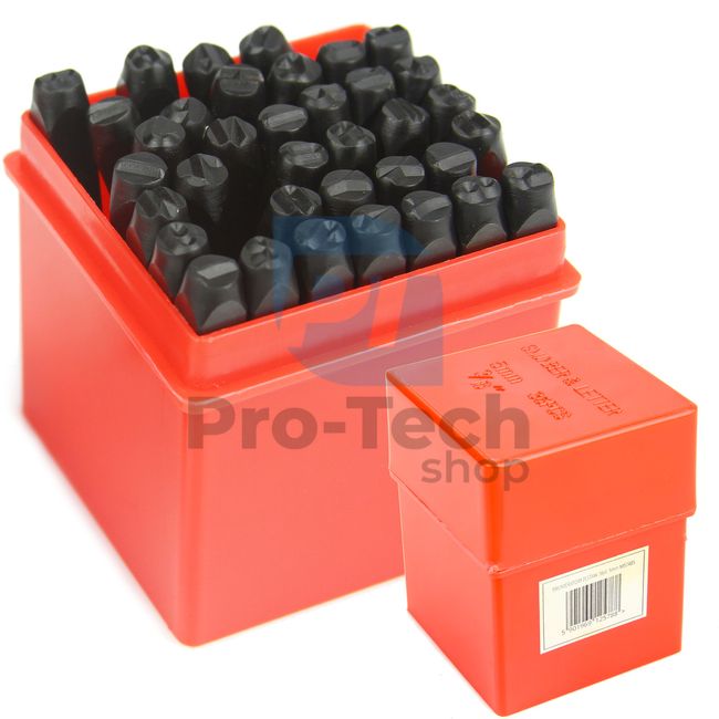 Letter and number punches 36pcs 5mm 18146