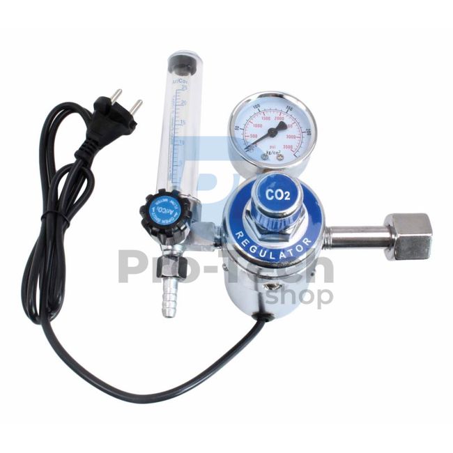 CO2 regulator with heater and manometer 15792