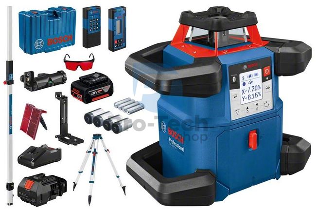 Rotary laser Bosch GRL 600 CHV with accessories 15125