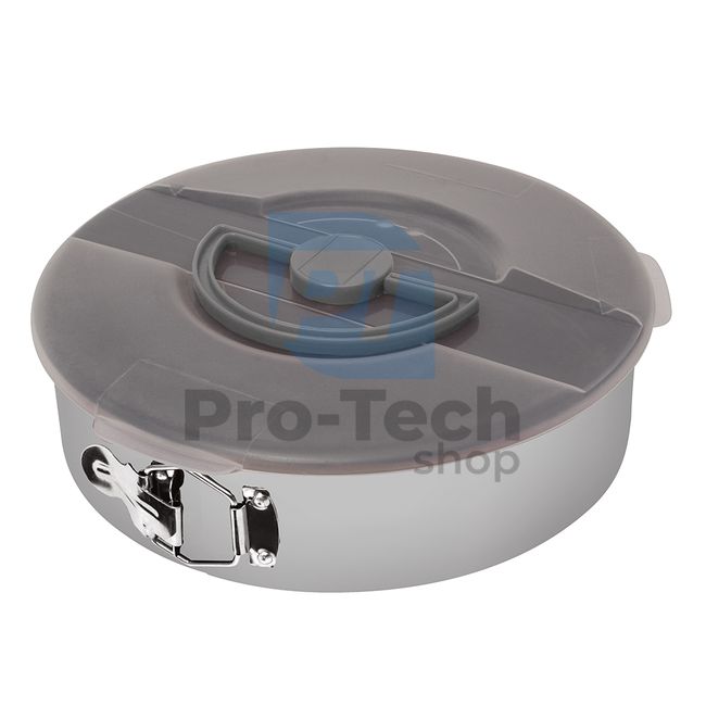 Springform pan with titanium surface and lid SATIN GREY 20728