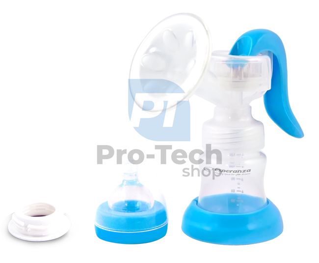 Hand breast pump BEBE, blue 72600