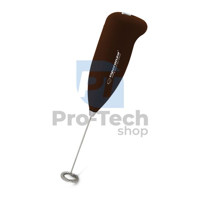 Hand milk frother LATTE, brown 72934