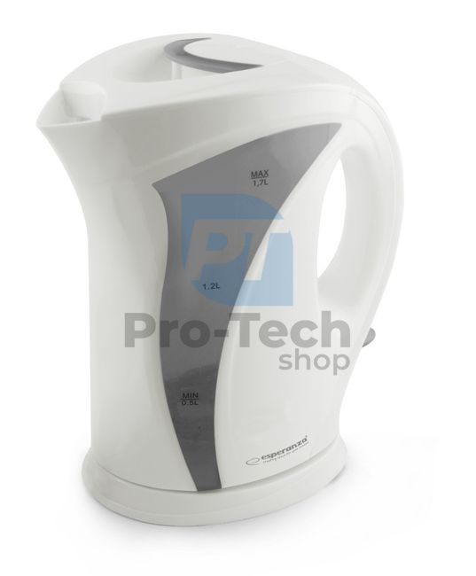 Electric kettle IGUAZU 1,7l, white-grey 72981