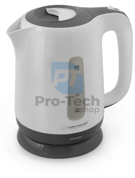 Electric kettle KALAMBO 1,7l, grey 72976