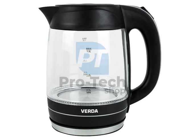 LED glass kettle 1,8l 50605