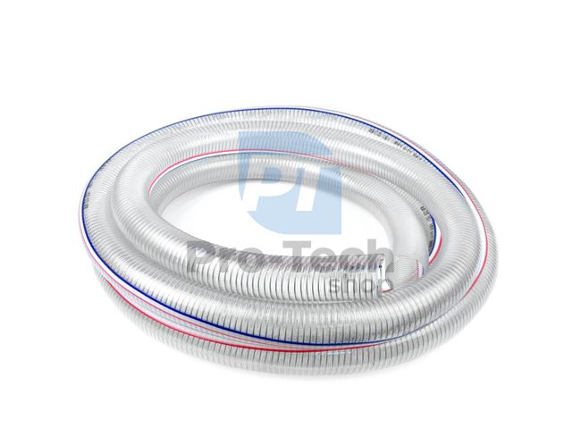 Suction hose with braided transparent 2" 5m 18308