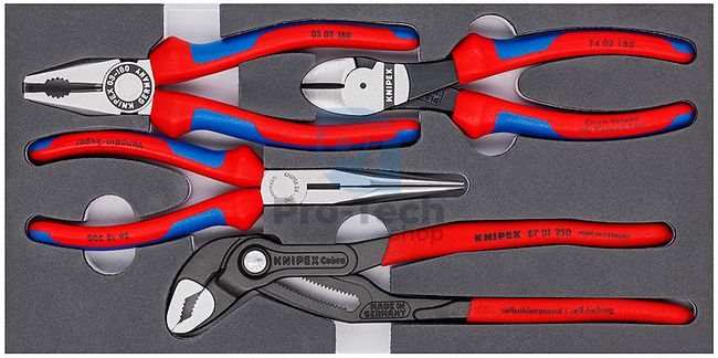 Set Basic with tools 4pcs KNIPEX 13356