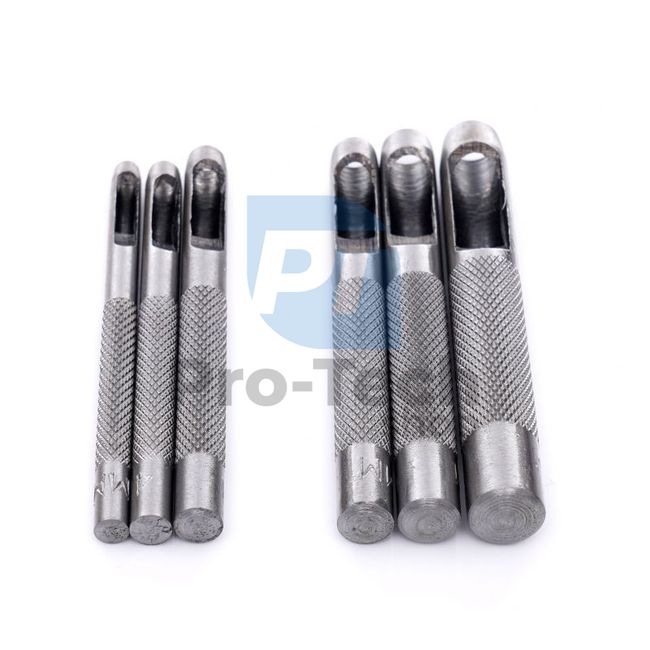 Set of punches 6pcs 3-8mm 16607