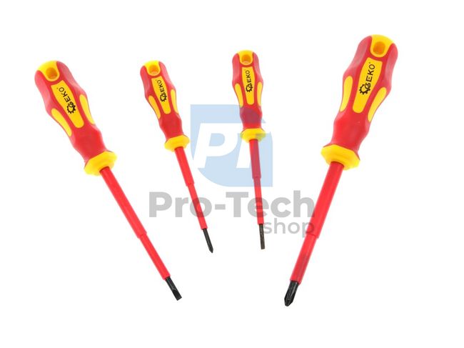 Set of electrician's screwdrivers 4pcs 09798