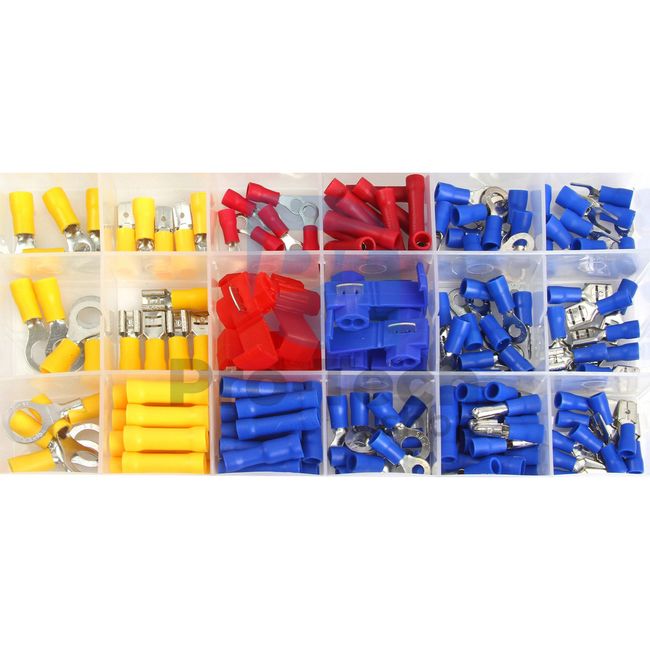 Insulated cable connector and eyelet set 160pcs 14368