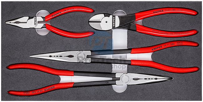 Set KFZ with tools 4pcs KNIPEX 13357