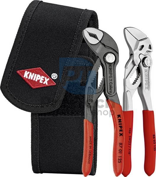 Set of pliers in belt pouch 2pcs KNIPEX 16052