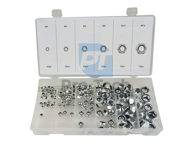 Nut set 146pcs M4 - M12 01848