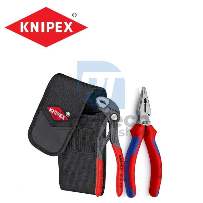 Set of pliers in belt pouch 2pcs KNIPEX 13420