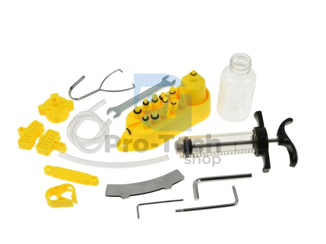 Bicycle hydraulic brake bleeding kit 15693