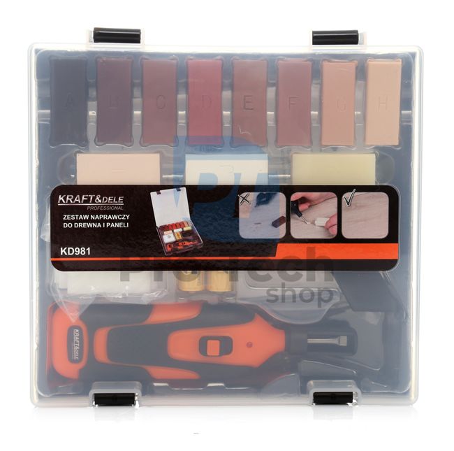 Wooden surface repair kit 18pcs 13810