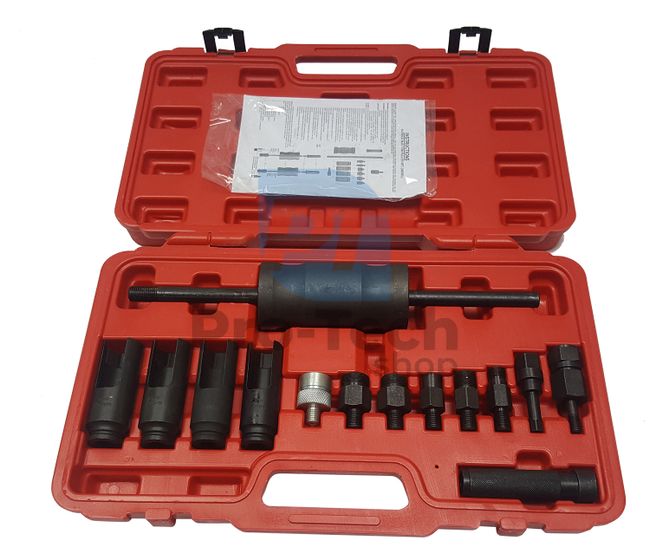 Injector extractor set with reversing hammer 05263