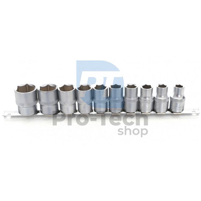 Socket wrench set 1/2" 10pcs 10048