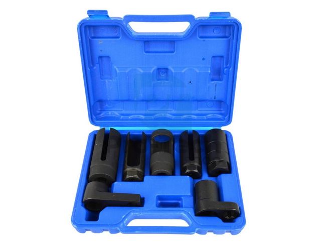 Set of socket wrenches for removing injectors and lambda sensor 7pcs 01796