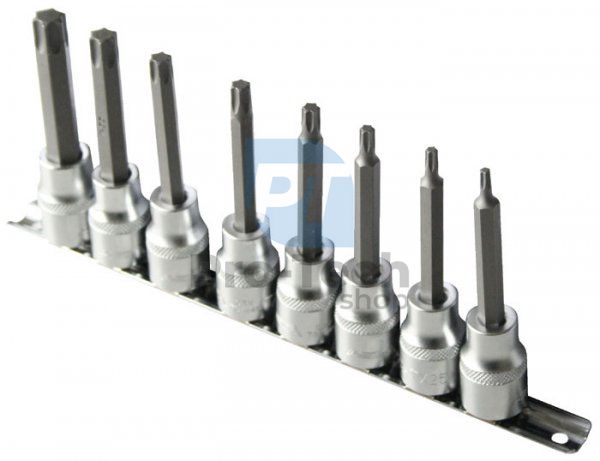 Set of socket wrenches TORX 1/4" 8pcs 100mm 12708