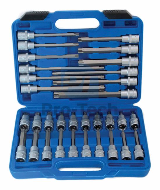 Set of socket wrenches TORX 32pcs 1/2" Satra 12648