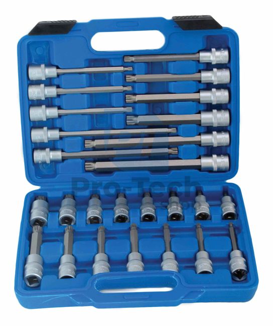 Set of socket wrenches XZN 26pcs 1/2" Satra 12647