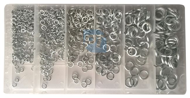 Set of spring washers 800pcs 02406