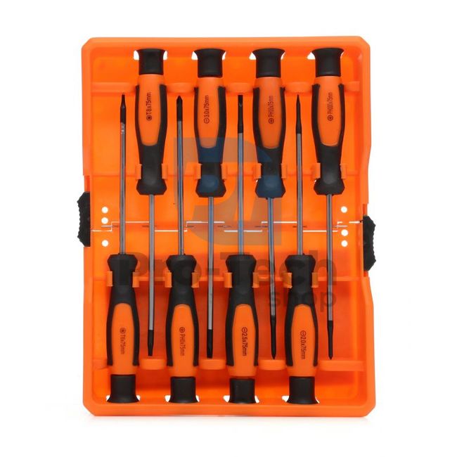 Set of flat, Phillips, torx screwdrivers 8pcs 10774