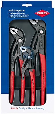 Set of 3 adjustable pliers KNIPEX Cobra® 13345