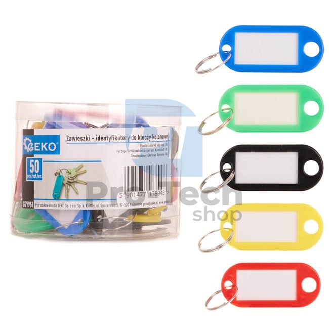 Set of key tags - identifiers 50pcs 40297