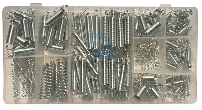 Set of extension and compression springs 200pcs 02361