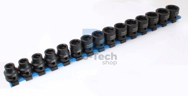 Pro impact socket set 1/2" 10-24 mm 15 pcs Asta 04994