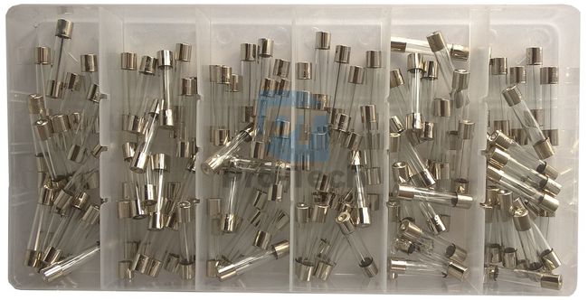 Set of glass fuses 120pcs 02411