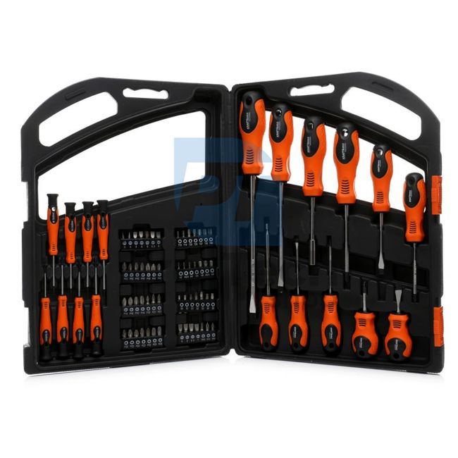 Screwdriver and bit set 75pcs 10772