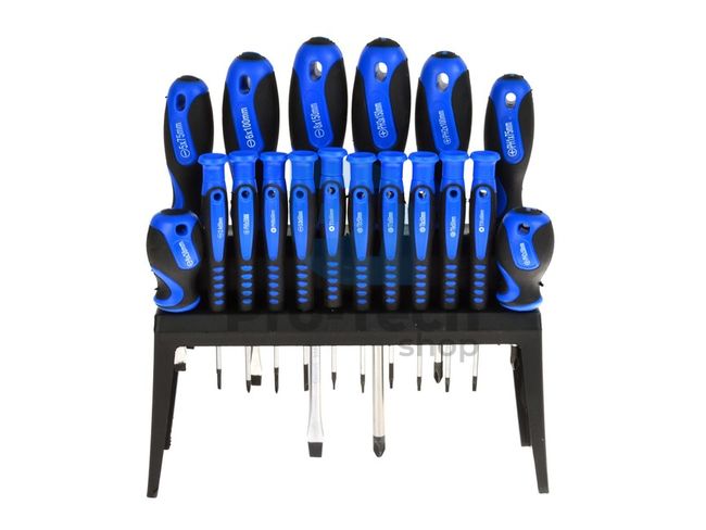 Screwdriver Set in Stand 18pcs 09591