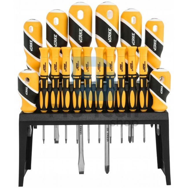 Screwdriver set in stand 18pcs 10852