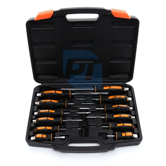 Set of impact screwdrivers 12pcs 10659