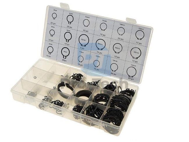 Set of inner snap rings 300pcs 3 - 32mm 01855