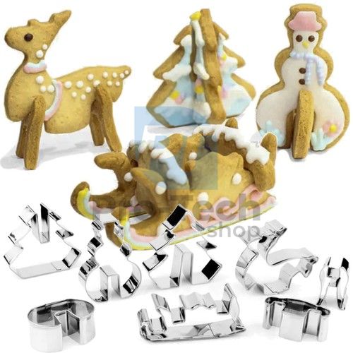 Set of cookie cutters - Christmas RUHHY 22015 76042