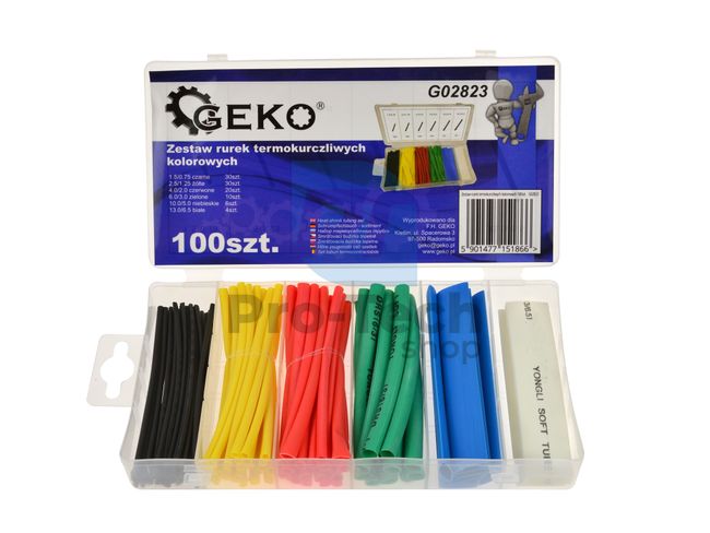 Heat shrink tubing set 100pcs 09870